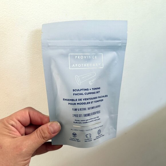 Award Winning Province Apothecary Sculpting + Toning Facial Cupping Set - Picture 5 of 5